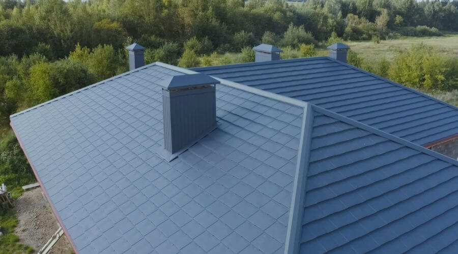 Professional metal roof installation in Home, KS